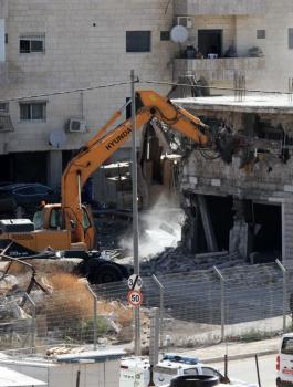 عمليات الهدم في وادي الحمص بالقدس 