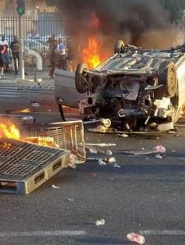 تظاهرات للاثيوبيين في اسرائيل 