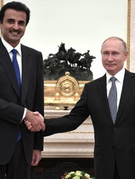 بوتين والامير تميم والاسلحة الروسية 