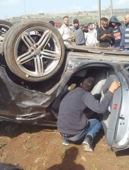 مصرع مواطنين في الضفة الغربية بسبب حوادث السير 