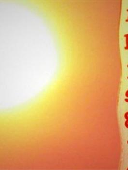 درجات الحرارة العالية بفلسطين 