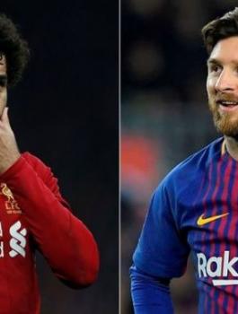 ميسي ومحمد صلاح والحذاء الذهبي 