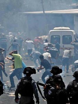 اصابات ومواجهات بالقدس 