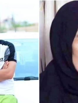 والدة الشهيد أشرف نعالوة 