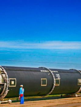 روسيا تختبر صاورخ 