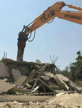 هدم في جبل المكبر 