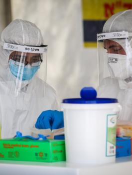 اصابات بفيروس كورونا في الداخل المحتل 