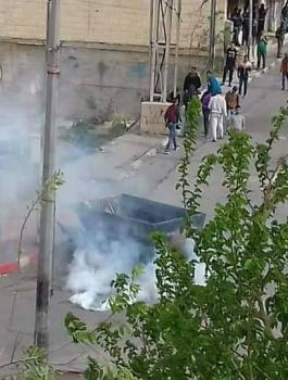 اصابات خلال مواجهات بمحيط جامعة القدس