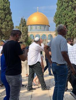 اقتحام المستوطينن للمسجد الاقصى 