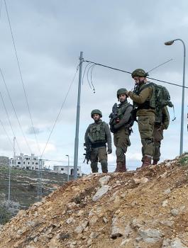 الاستيلاء على اراضي في طولكرم 