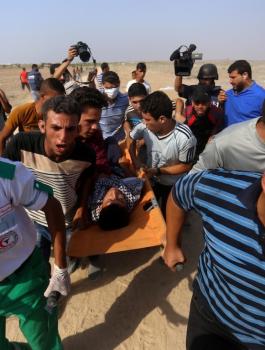 اصابة شاب برصاص الاحتلال