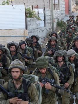 الجيش الاسرائيلي يتأهب 