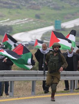 الجيش الاسرائيلي في الاغوار 