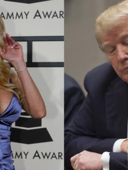 ممثلة اباحية وترامب 