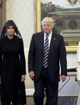 ترامب وبابا الفاتيكان 