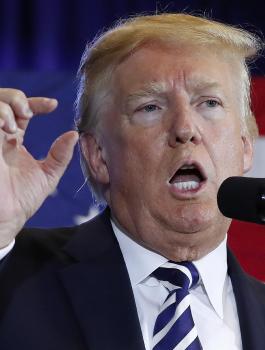 الرئيس الامريكي وادلب 