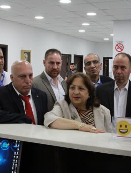 وزيرة الصحة في مديرية رام الله والبيرة 