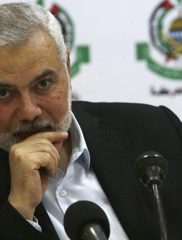 اسماعيل هنية والهباش 