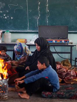 الكارثة الانسانية في غزة 