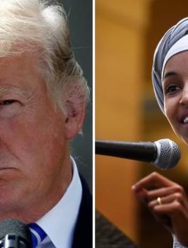 الهان عمر وترامب 