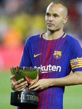 رحيل انيستتا عن برشلونة 