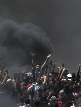 مسيرات العودة في غزة 