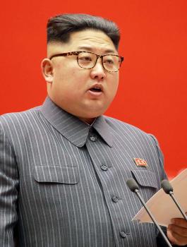 الزعيم الكوري الشمالي في العام 2017