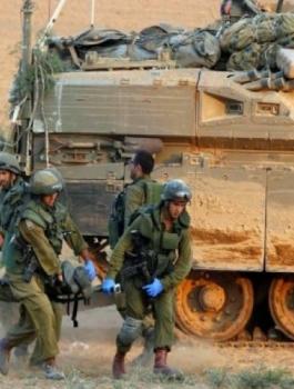 انفجار عبوة ناسفة بقوة اسرائيلية قرب غزة 