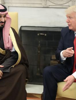ترامب: بن سلمان شريكاً قوياً لأمريكا