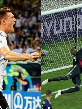 المانيا والسويد في كأس العالم 