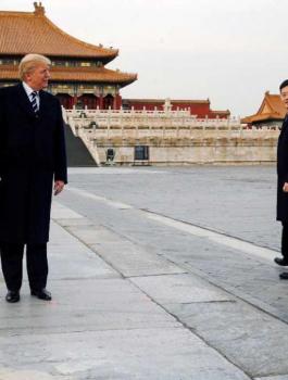 ترامب أحضر معدات خاصة لكي يغرد على تويتر المحظور في الصين