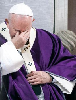 بابا الفاتيكان وفيروس كورونا 