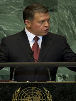 الملك الاردني 