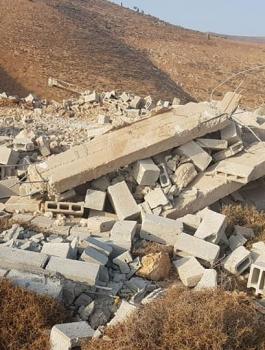 هدم في طوباس 