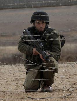 اصابة شاب بمواجهات في غزة 