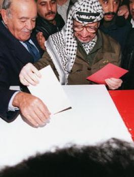 ذكرى اول انتخابات فلسطينية 