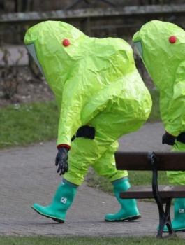 تسمم عميل روسي في بريطانيا 