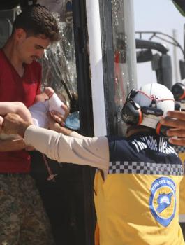 اجلاء الخوذ البيضاء من سوريا عبر اسرائيل 