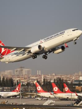 الطيران التركي وفلسطين 