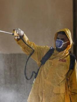 فيروس كورونا في غزة 