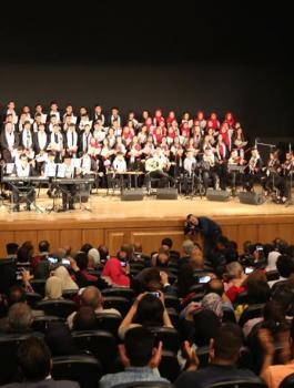 اطلاق أول فرقة مدرسية للأوركسترا تصدح بأغاني الثورة