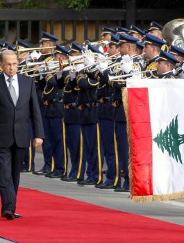 الرئيس اللبناني واسرائيل 