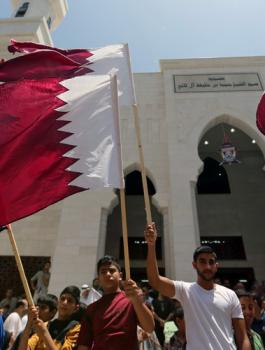 قطر واسرائيل والضم 