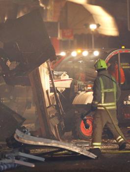 انفجار في ليستر البريطانية 