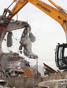 هدم منازل الفلسطينيين بالقدس 