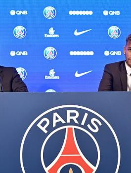 ناصر  الخليفي وريال مدريد ونيمار 