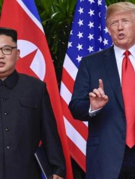 ترامب وكوريا الشمالية 