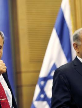 نتنياهو وليبرمان وقطاع غزة