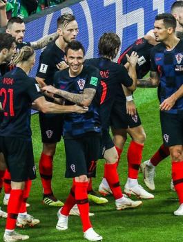 منتخب كرواتيا في نهائي كأس العالم بروسيا 