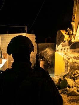 هدم منازل الفلسطينيين في االضفة الغربية 
